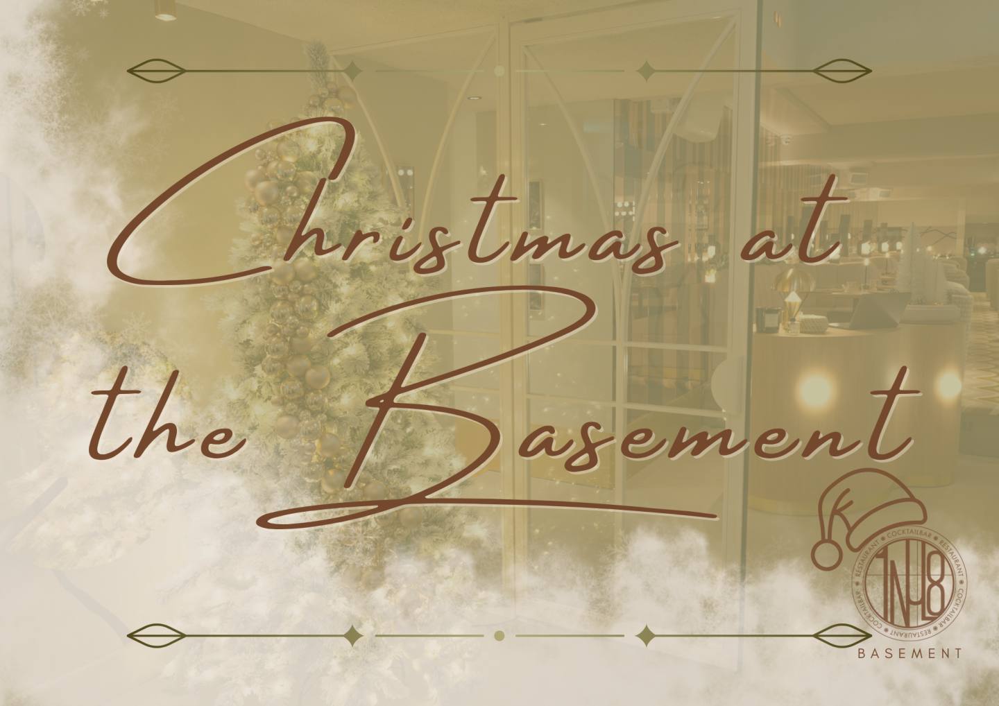 Kerst in Rotterdam vier je bij 1NUL8 Basement